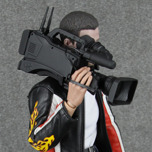 1/6 Skala Digital Video DV Mikrofon för 12 tum Actionfigur Dekoration