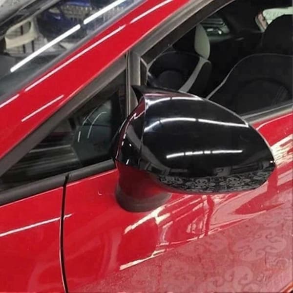 Bilbakspejlkapper til Seat LEON 1P IBIZA 6J EXEO 3R 2008-2017 Sidespejl Udvendig Del (Sort) Black