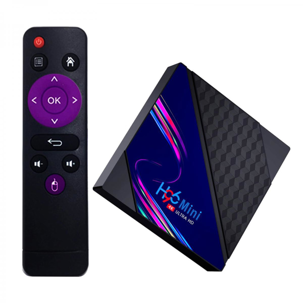 Android 10.0 Smart Box RK3228A Chip 2.4G 5.0G WIFI 3D Smart Player 2G + 16G EU