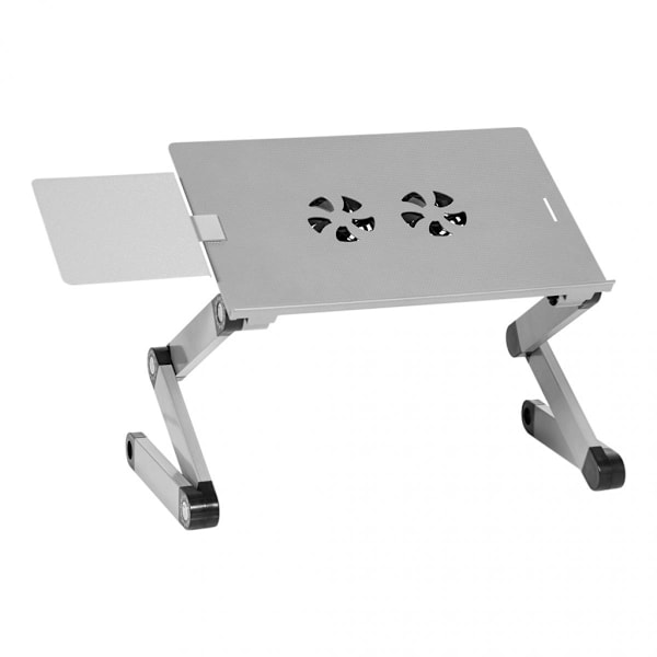 JUSTERBART LAPTOPBORD LAPTOPSTÄLL 360 GRADERS ROTATION Silver