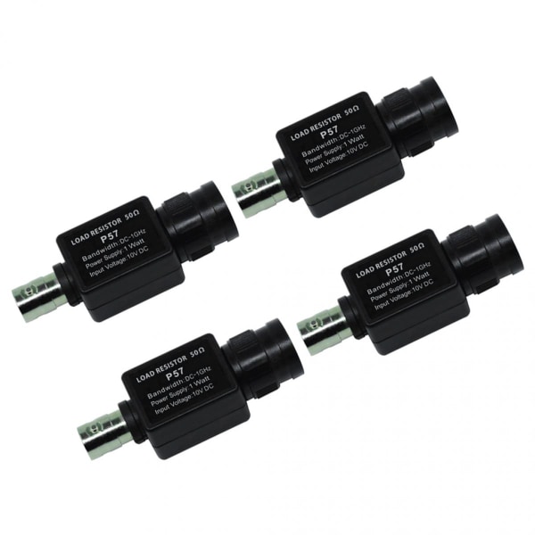 4x 50Ohm Insats Typ BNC Adapter Genommatnings Terminator Q9 Adapter BNC Terminering