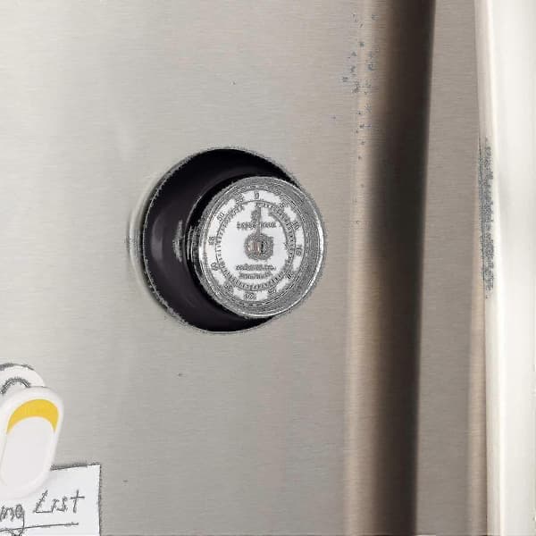 Magnetisk retro kökstimer, klassisk mekanisk matlagningstimer (röd) -gt Black
