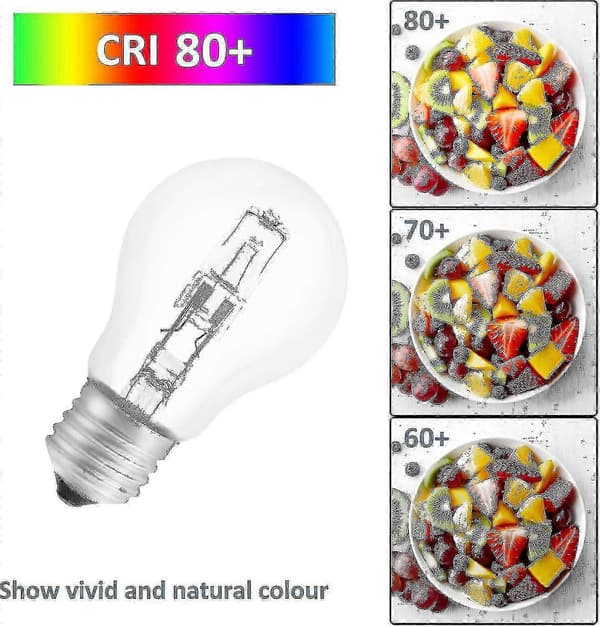 Pære E27 42W Halogen Dæmpbar Varm Hvid 2700K 650lm Pakke med 5C8