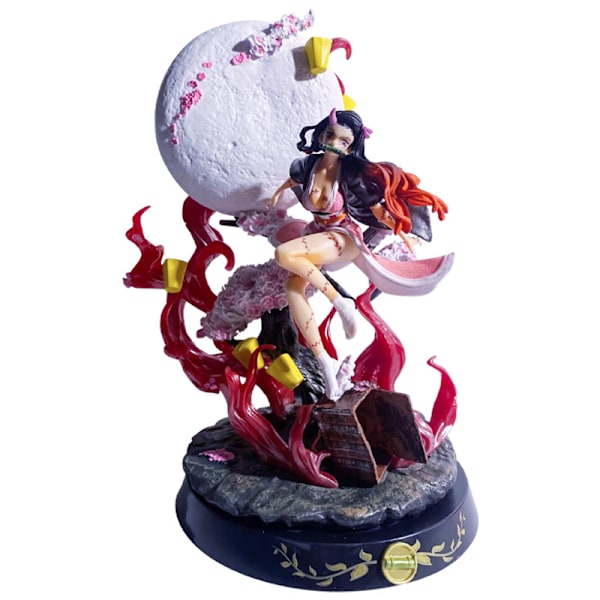 Figur Delikat Animation Demon Slayer Kamado Nezuko Samlarobjekt Modell Leksak 29 cm