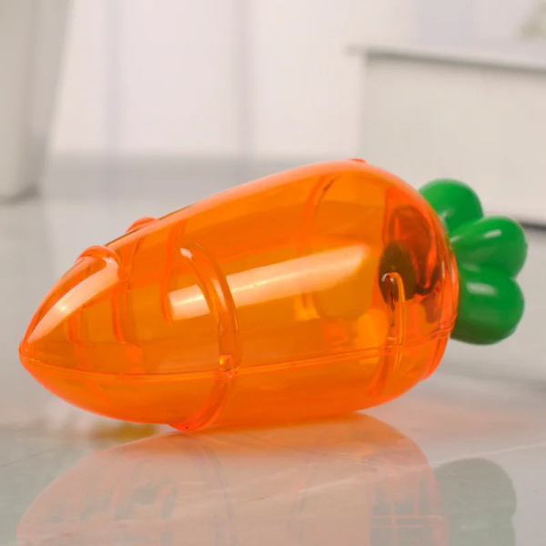 5 stycken/set Påsk morotsbehållare plast godisbox morotsformad påfyllningsbar snackbehållare Olive
