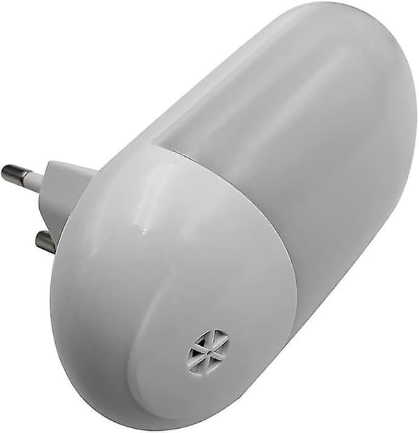 LED-nattlampa med vit skymningssensor