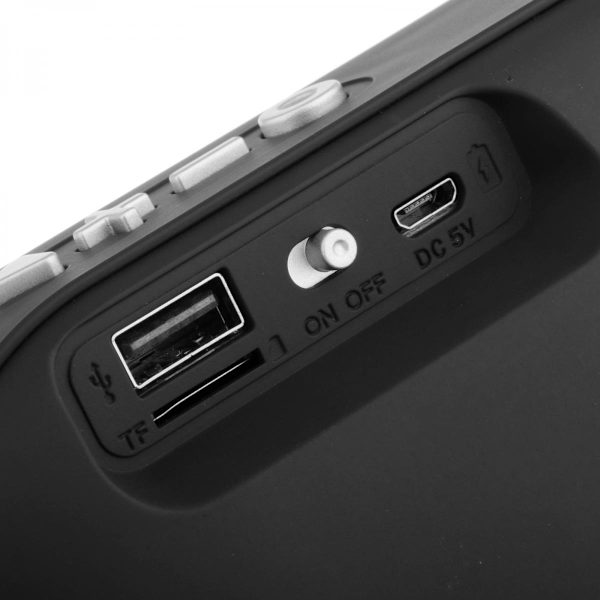 Mini Portabel Bluetooth Högtalare T7 IPX5 TF AUX USB FM För Resor Rosa