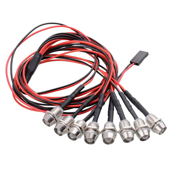 inomhus utomhus LED RC bil ljus