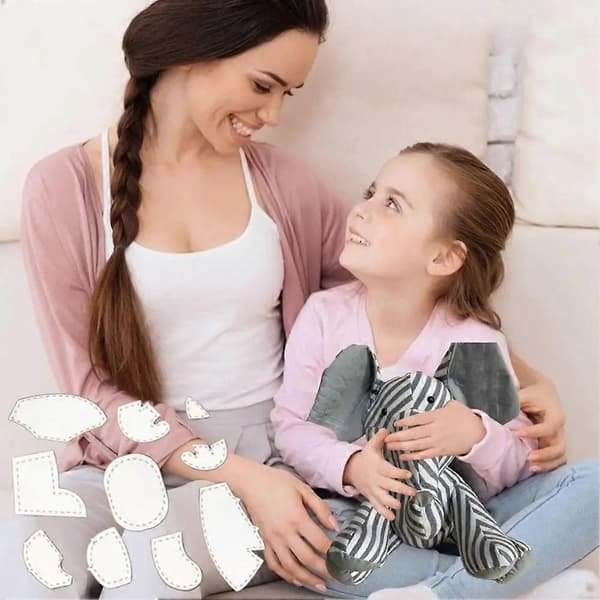 8 dele/sæt 8 tommer akrylskabelon lineal sæt hukommelsesquilt lineal til syning skabelon patchwork Transparent B