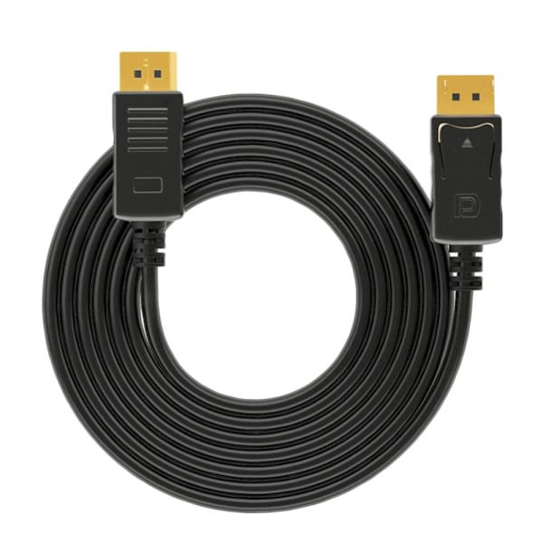 DisplayPort till DisplayPort DP till DP Kabel 4K 60Hz Höghastighets Videokabel, 3m