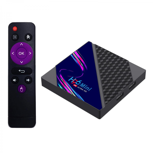 Android 10.0 Smart Box RK3228A Chip 2.4G 5.0G WIFI 3D Smart Player 2G + 16G EU