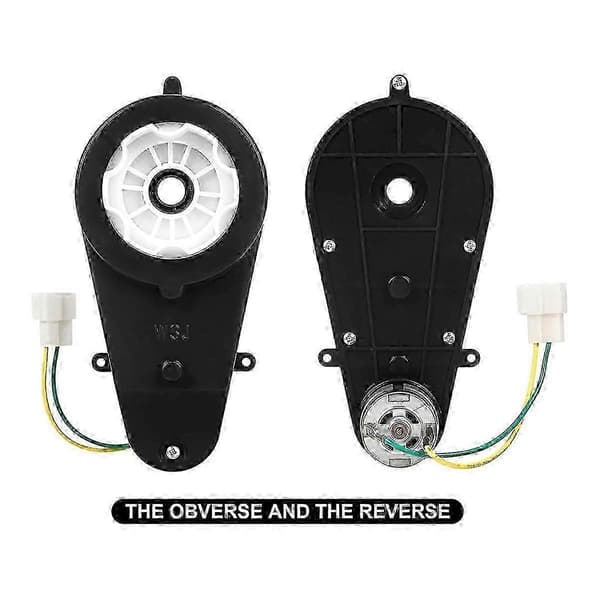 Elektrisk motor til børnebil 12V 550 40000RPM 2 STK til kørelegetøj black