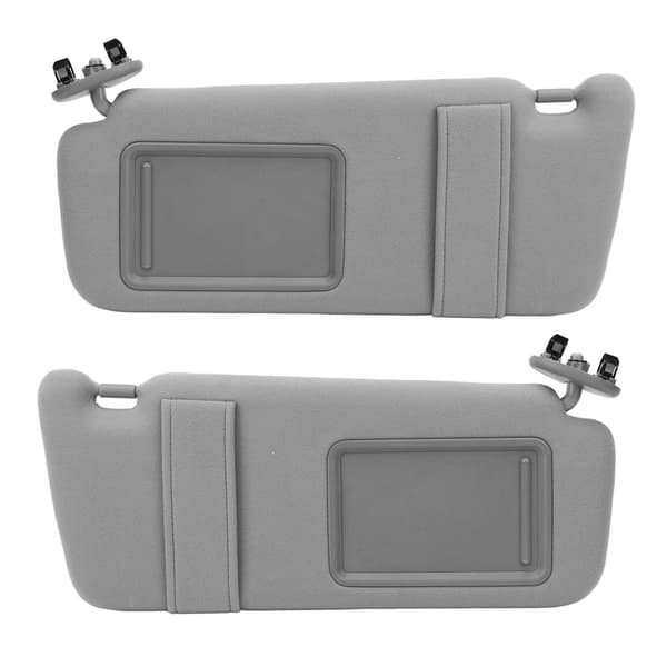 [RM]Gray Sun Visor with Mirror for Camry 2007 2011 74320 06800 B0