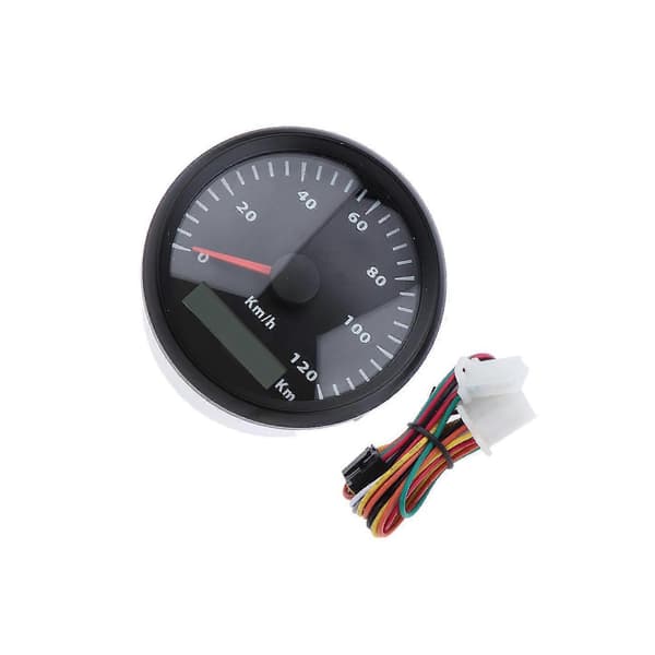 85 mm bil speedometer 120 km/t kilometertæller til motorcykel IP67 3 3/8' #2