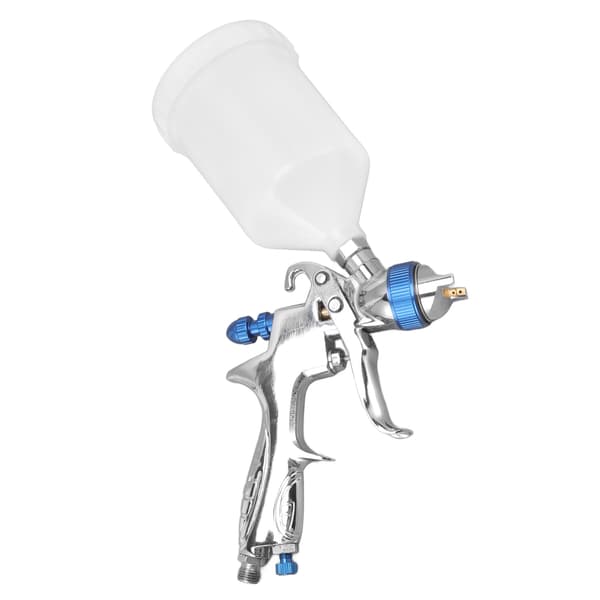 [RM]1.4mm/0.06in Professional Gravity Feed Air Spray Gun High Atomization Pneumatic Paint Sprayer with Detail Texture