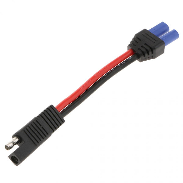 12V Panel Batteri Kön Laddare SAE EC5 Strömadapterkontakt
