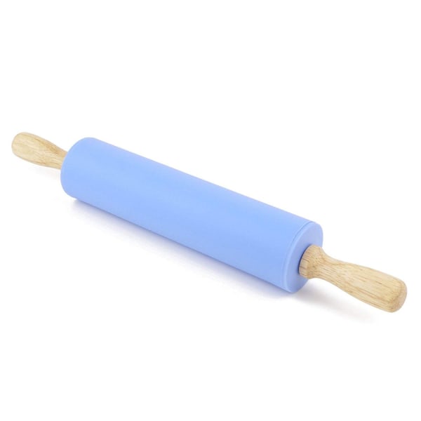 Kavel Tillverkad av Silikon, Non-stick Kavel med Trähandtag