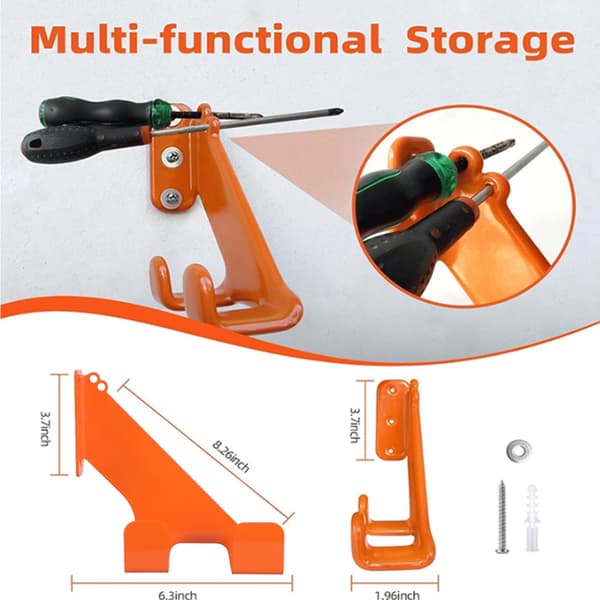 [RM]Wall Mounted Chainsaw Hanger Stand Holder Up to 68kg without Damage