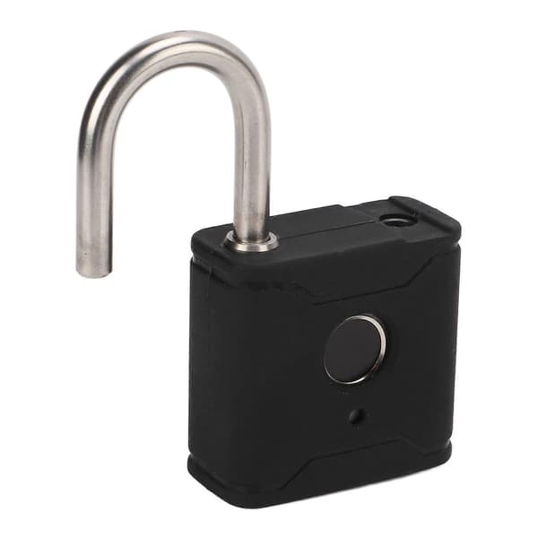 [RM] Intelligent Fingerprint Padlock Bluetooth APP Remote Control Waterproof USB Charging for Warehouse for TUYA