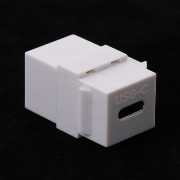 USB Typ C Keystone-kontakt för vägguttag med panel