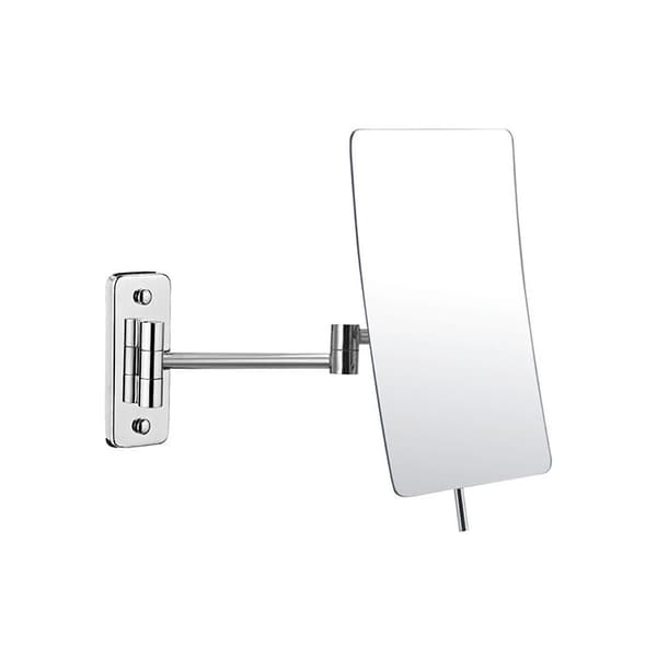 [RM]3X Magnifying Mirror for Wall - Foldable Extension - 360 Degree Rotation Magnifying Mirror Bathroom Mirror with Drilling