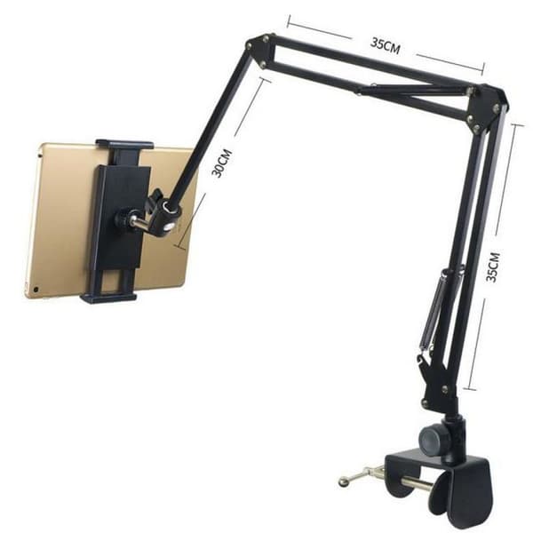 Tabletstativ til seng, tablettholder til seng, tabletstativholder 360 grader[RM]