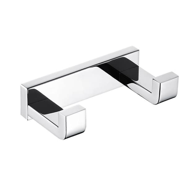 [RM]Stainless Steel Wall Hooks Clothes Hanger Double Coat Hook Towel Holder Durable