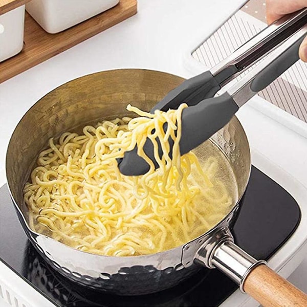 2 st Silikon Köksredskapsset För Bänkskiva, Köksredskap i Trä style 7
