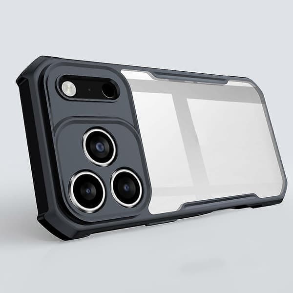 TKdaddy XUNDD For iPhone 17 Pro Max Deksel Fallsikkert TPU + Akryl Gjennomsiktig Bakdeksel Telefondeksel