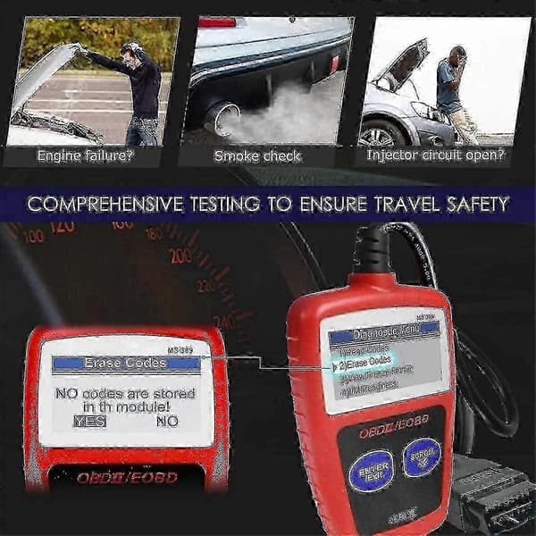 Obd2-adapter til ATV med 8-bens scannerkabel til ATV-diagnostik, tilslut Obd2-scanner til ATV