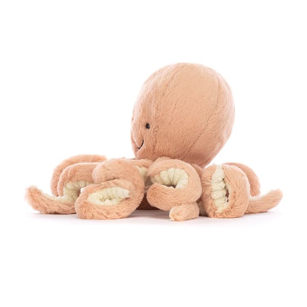 Jellycat Odell Blæksprutte Rosa Lille Størrelse 23cm[RM]