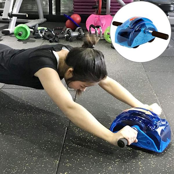[RM]Oller Wheel, Abdominal Training Wheel for Core Training, Four-Wheel Abdominal Training Wheel, Durable Exercise Equipment Ab-FF-