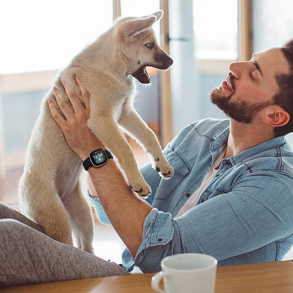 Elastiska nylonband, kompatibla med Fitbit Versa 4 Band/Fitbit Versa 3 Band/Fitbit Sense Band/Sense 2 Band, Set