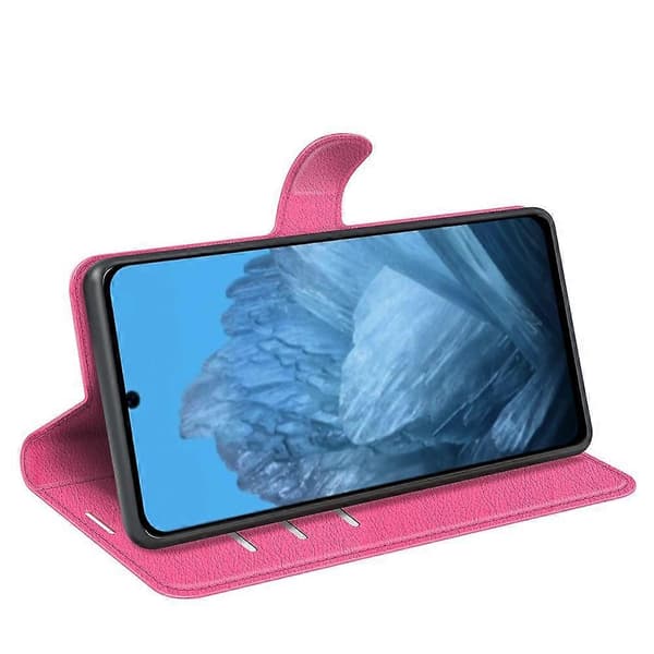 [RM] Litsi-nahkainen puhelinkotelo Google Pixel 9 / 9 Pro -puhelimelle Red gold For Google Pixel 9 / 9 Pro