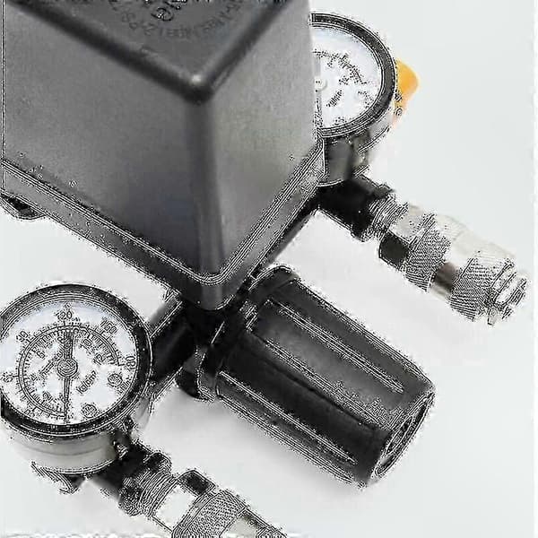 Dobbelt Display Luftsystem Trykafbryder med Regulator til Kompressor 2024