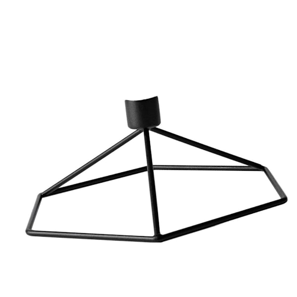 3D Geometrisk Ljusstake Ljusstake