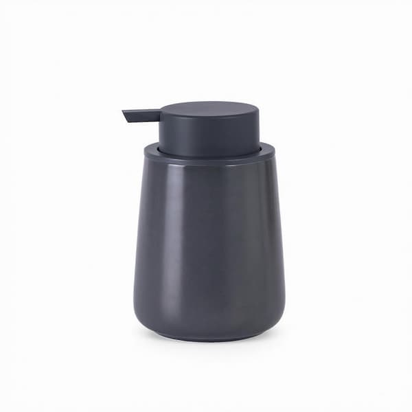 Håndsåpedispenser Hvit Keramisk Baderomsutstyr Sett Bevar solid gray pump