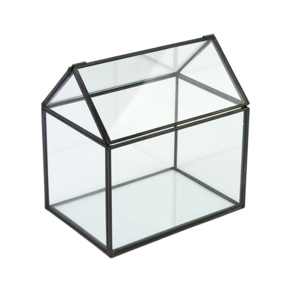 Glas Terrarium Container Geometrisk Suckulent Planter House
