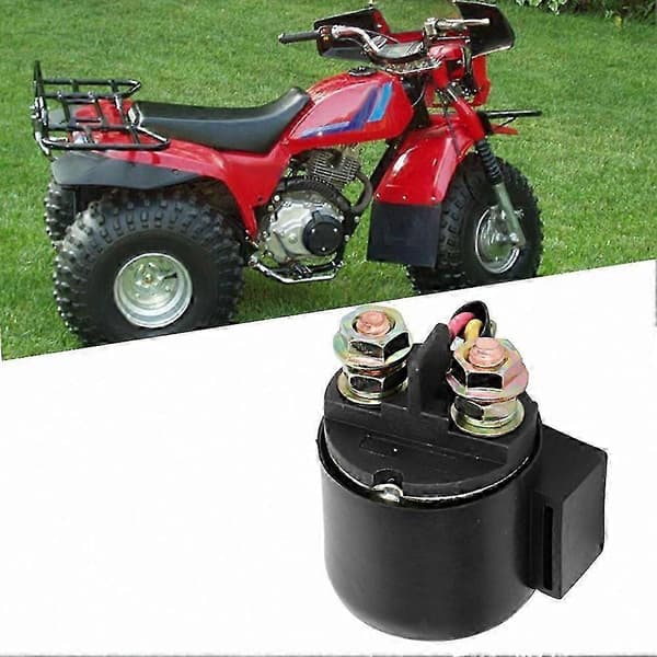 ATC200ES Big Red 1984 Motorcykel Starter Relæ Solenoid Udskiftning Pasform style977