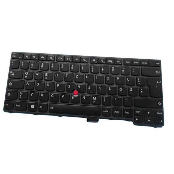 laptop tyskt bakgrundsbelyst tangentbord
