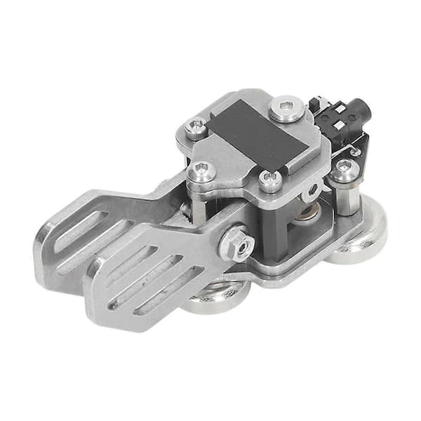[RM]Morse Key Dual Paddle Stainless Automatic CW Key with Cable for Shortwave Radio