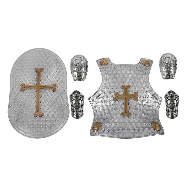 Barnens Cosplay Sköld Rustningsset för Rollspel 1 Set Blandade Färger Plast