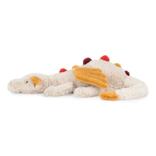 [RM]Jellycat Opal Dragon Plyslegetøj, Stor Størrelse 50cm