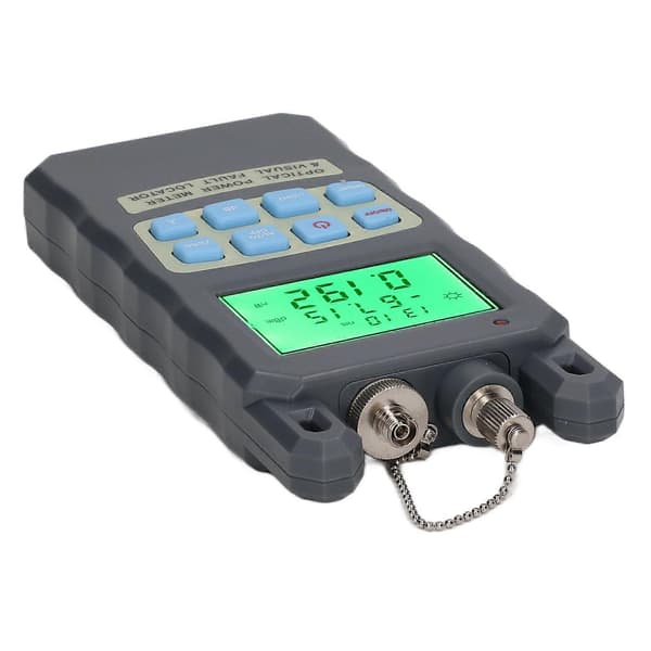 [RM]FTTH Fiber Optic Tool Kit Termination with Optical Power Meter Cleaver Stripper Miller Clamp