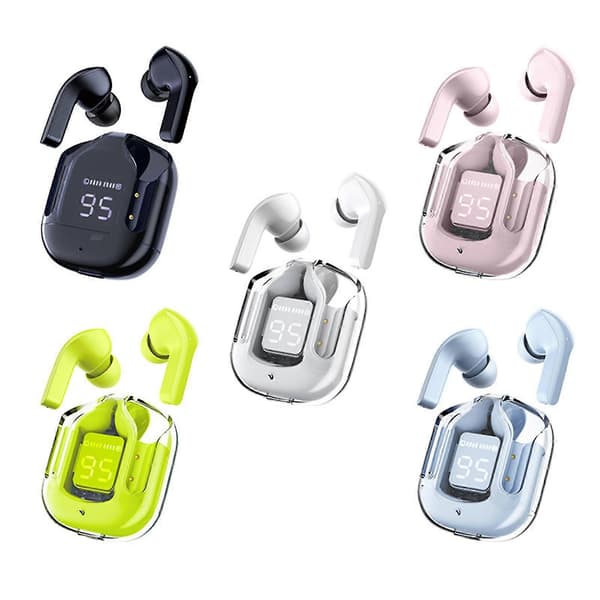Acefast T6 Enc brusreducering Tws Sport fördröjningsfritt spel Bluetooth-headset pink