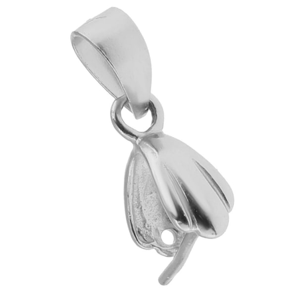 925 silver färg Pendel Spring Clip Safety Clip 6,5 mm
