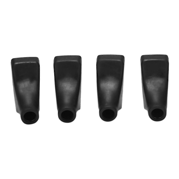 [RM]20-pack extra hållbara gummibytespikar (bytesfötter/kapslar) för vandringsstavar Black