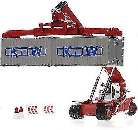 Realistisk 1/50 Reach Stacker Model, Ingeniørkøretøj Legetøj til Voksne