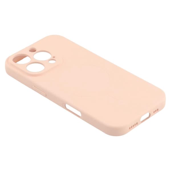 [RM] Til iPhone 16 Pro Cover kompatibelt med MagSafe Stødsikkert TPU Telefoncover - Pink Multicolor Pink