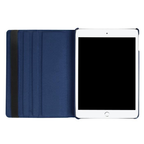iPad 9.7 2017 Case, 360° Rotating Protective Stand, Shockproof Tablet Case for iPad 9.7 2017 (A1822 A1823) - Dark Blue[RM]